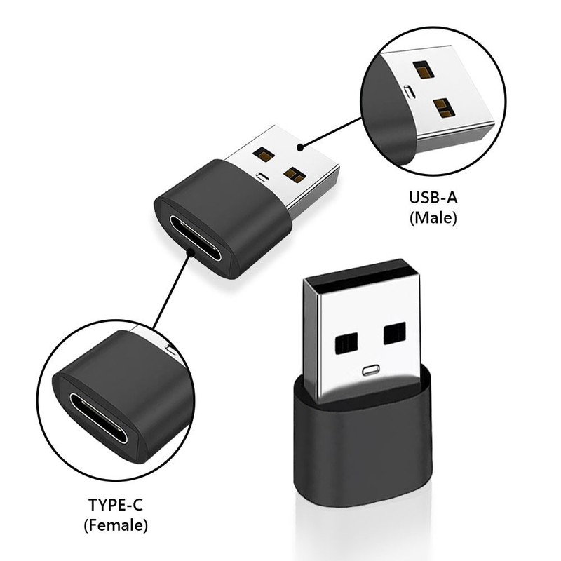 25-Pack USB C 3.1 Type C Female - USB 3.0 Type A Male Port Converter Adapter NEW gallery