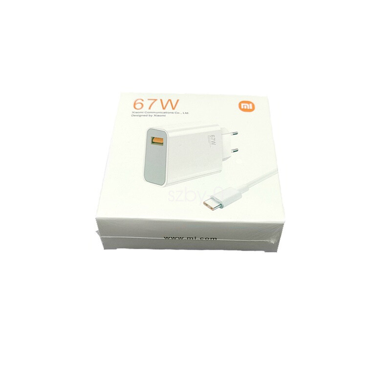 Xiaomi 67W Quick Wall Charger Adapter USB-C 6A Cable MI11Pro 12 13 12X 12S Ultra