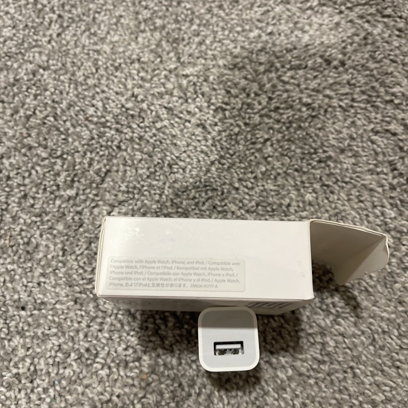 Original Apple 5W USB Power Adapter Wall fast Charger for iPhone Genuine gallery