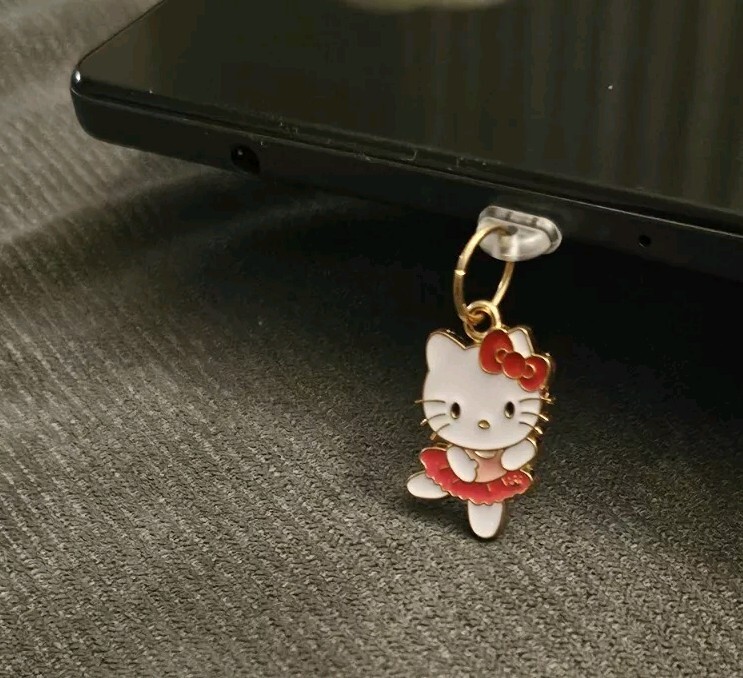 Hello Kitty USB-C Dust Protector Phone Tablet Charm Cute Cat Dust Port Cover