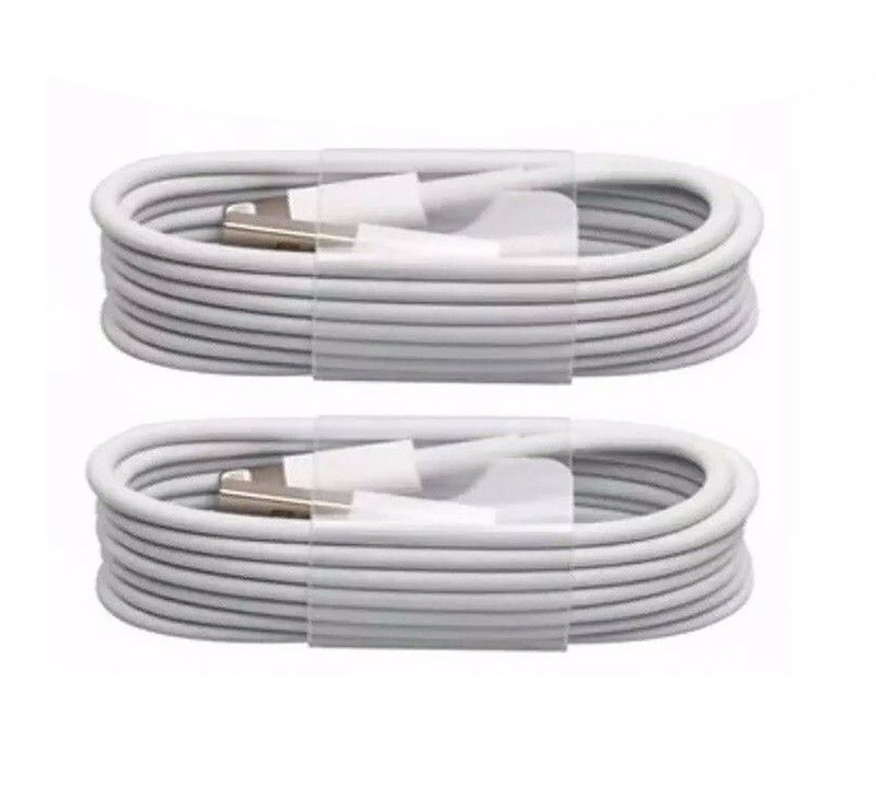 2 Pack 3 FT 8-Pin USB Data Charging Cable Cords For iPhone 14 13 12 11 X XS 8 7 gallery