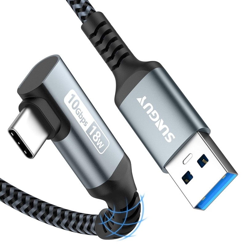 High-Speed 0.5m USB A to C Cable for Android Auto - 3A Fast Charge & 10Gbps gallery