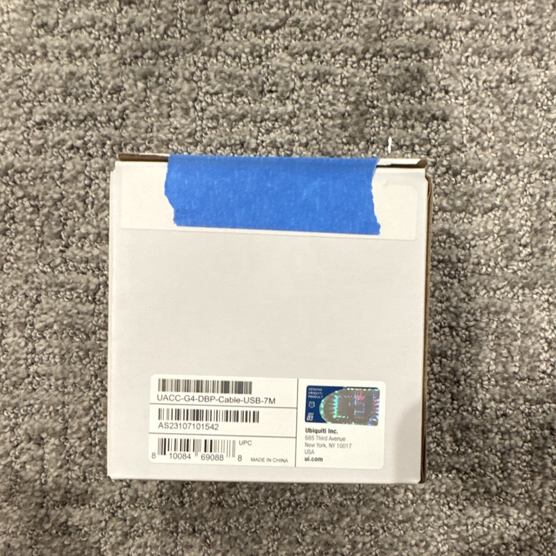 Ubiquiti G4 Doorbell Pro PoE to USB Cable 7m White UACC-G4-DBP-Cable-USB-7M gallery