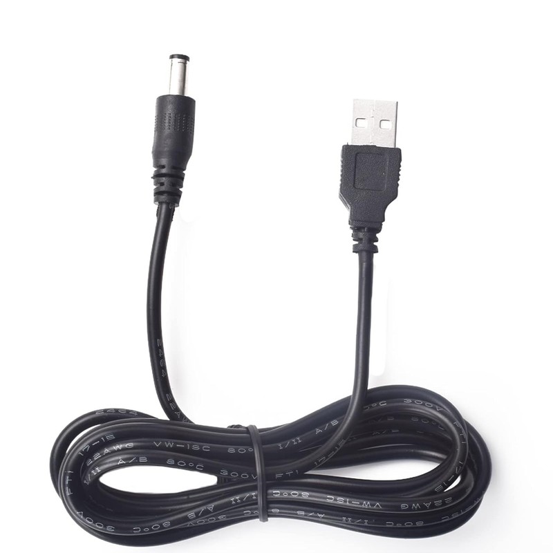 Versatile 5V USB to DC Power Cable 4.9ft - Safe Connection for Electronics gallery