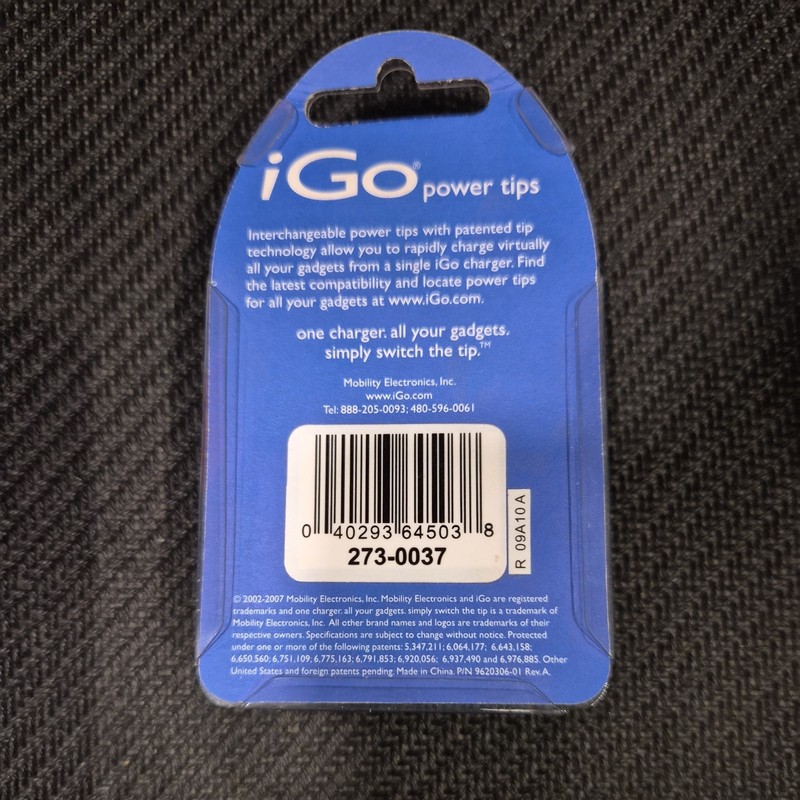iGo Power tip A92 LG LX150 chocolate EnV9900 VX 8600 NMint IN PACKAGING gallery