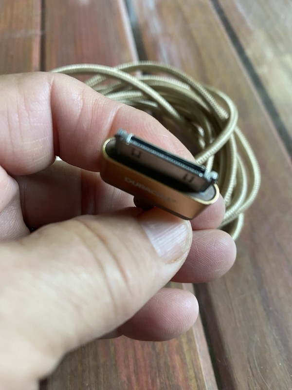 Syntech Braided USB 9 pin cable Gold gallery