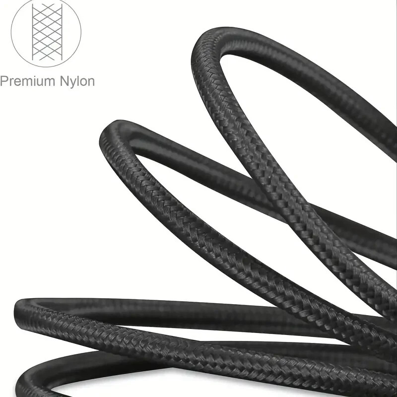 Braided Fast Charger Cable Heavy Duty USB lot Cord For iPhone 14 13 12 11 X XR 8 gallery
