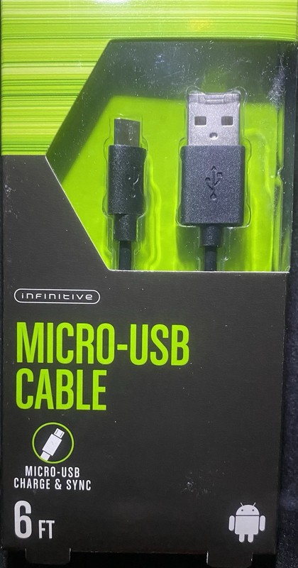 Infinitive 6 Ft Micro USB Cable