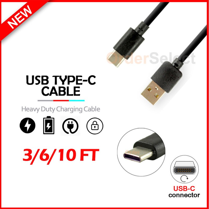 1-100 LOT USB Type-C Charger Cable for Samsung Galaxy Z Flip3/ Z Flip4 / Z Fold3