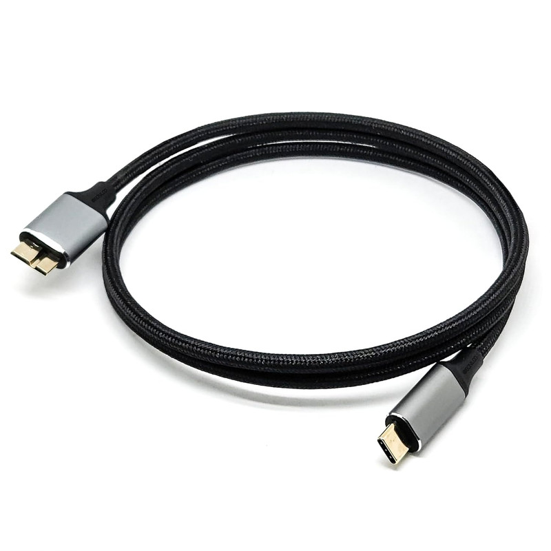 10Gbps USB C to Micro B Cable 3.2FT Fast Data Cord for External Hard Drive SSD gallery