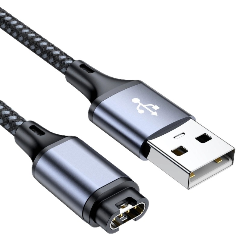 Intelligent Charging Cable for Smartwatches 3.94 Feet Braided Charging Cord