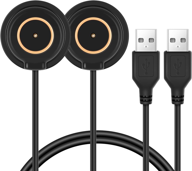 Fast Charging 2-Pack Magnetic Cable Set with Smart LED for Olight Flashlights gallery