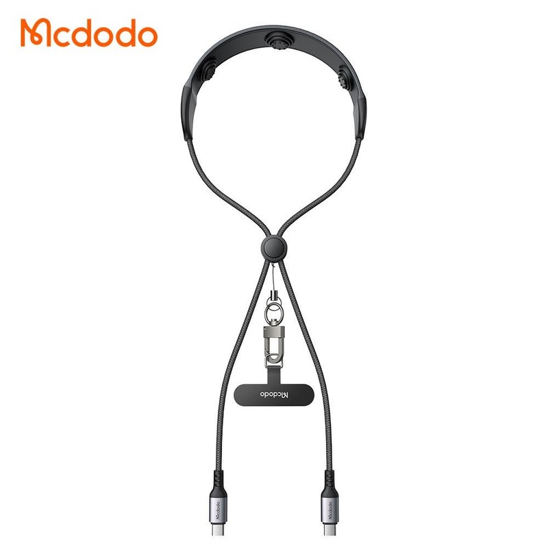 Mcdodo100W 3-in-1 Massag Neck Massager Fast Charge CablePhone Lanyard 3 Levels gallery
