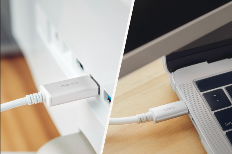 VESA Certified DisplayPort to USB-C Cable - 5K@60 Hz, 4K HDR, Aluminum - MacBook