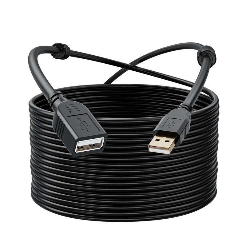 USB 2.0 Extension Cable 30FT / 10M, USB Type A to A, Long Active USB 2.0 Exte…