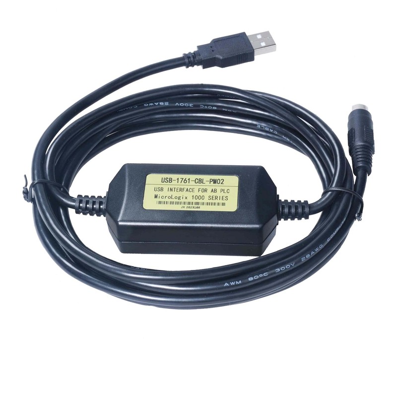 PLC Micrologix Cable USB Interface Compatible PLC Micrologix 1000 1200 1400 S…