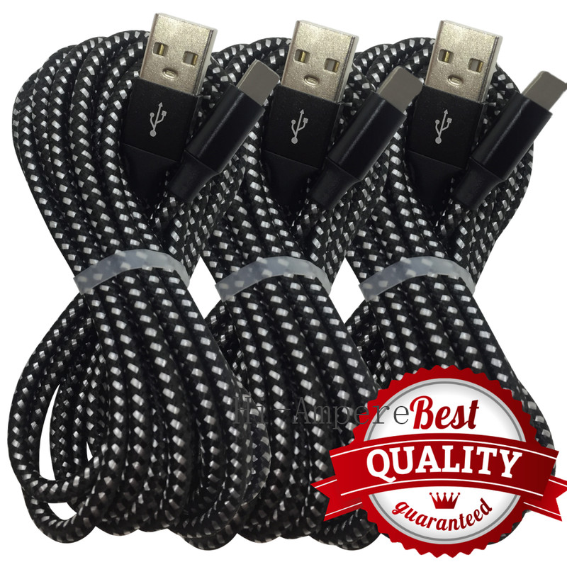 3/6PACK 6/10FT USB Data Charger Cables Cords For Apple iPhone 5 6 7 8 Plus 11 13