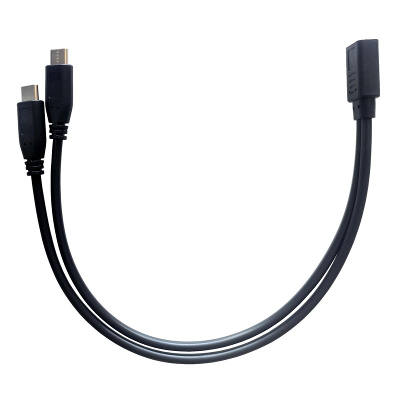 USB C Y Splitter Charge Cable,Type C Female to 2 Dual Type C Male Y Splitter …