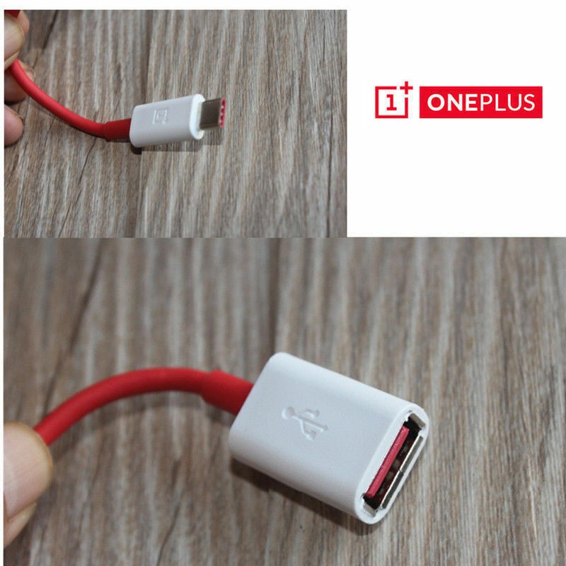 For Oneplus 5/5T 6/6T 3/3T 2 Type-C Converter Original 3.1 USB OTG Cable Adapter gallery