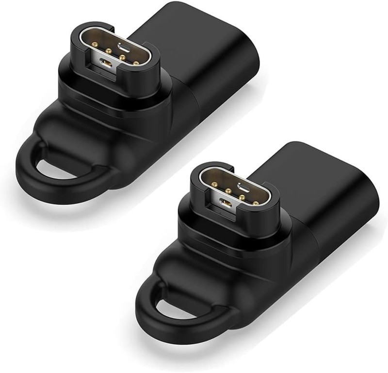 Type C Adapter for Garmin Watch Charger Connector, USB C Charging Male Adapter f