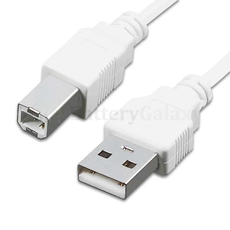 2 Pack 15FT 15FEET USB 2.0 A TO B HIGH SPEED PRINTER SCANNER CABLE CORD White gallery