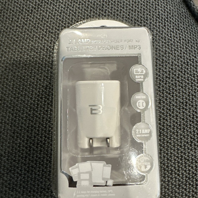 Bytech Universal Wall Charger 5.0V 2.4A Dual USB-A Charger Sealed New