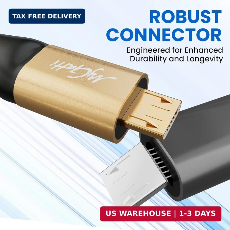 Micro USB Cable 20FT, Extra Long USB 2.0 C to Micro Cord Support Charge & Data T gallery