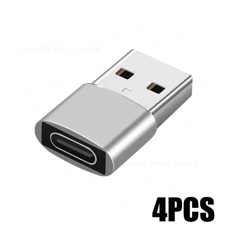 USB C Female to USB Male Adapter (4-Pack),Type C to USB A Charger Cable Adapt... gallery