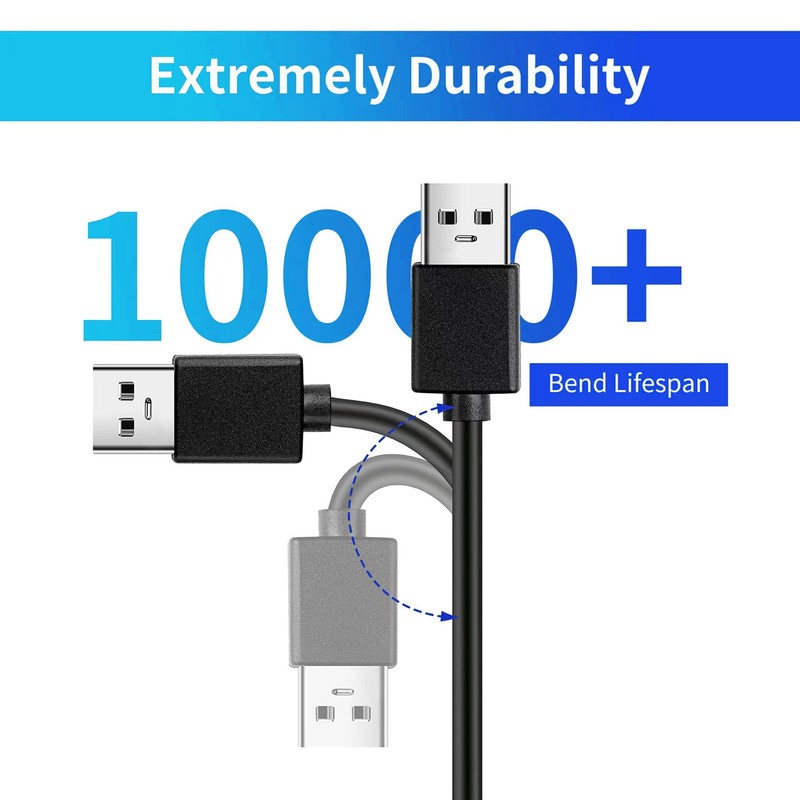 Micro USB 3.0 Cable USB A To Micro B Cord External Hard Drive 5Gbps 3 FT gallery