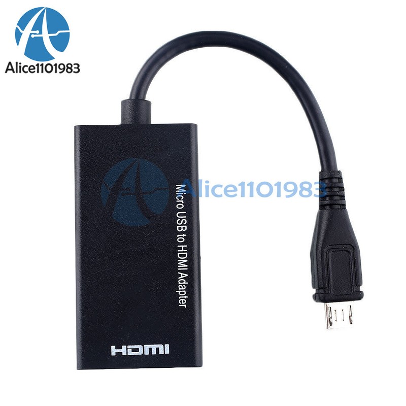 Micro USB to HDMI Adapter 1080P MHL HDTV Cable for Samsung Huawei Sony HTC LG gallery