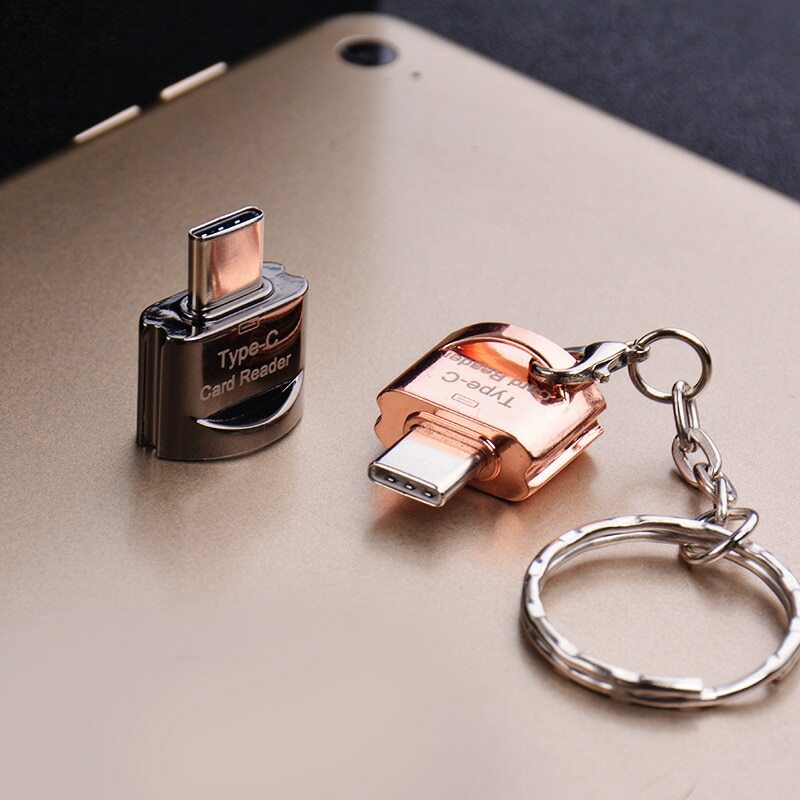 New USB 3.0 Type C To Micro-SD TF Adapter OTG Cardreader Mini Card Reader Smart gallery