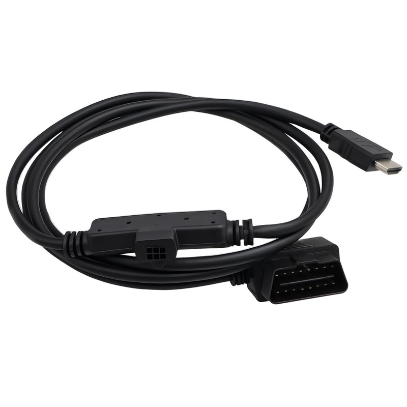 KPALAG OBDII to HDMI Interface Cable Monitor Cable Plug Compatible with Edge ...