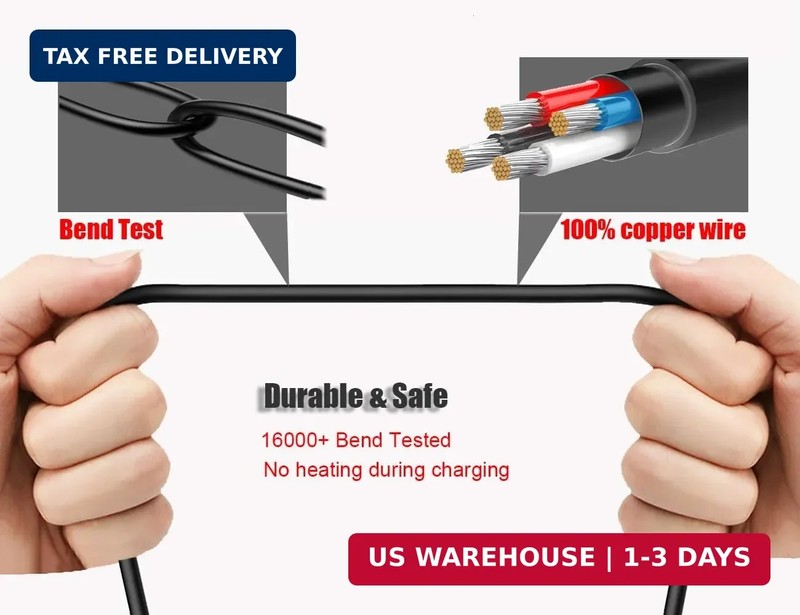 2Pack Charging Cable Compatible with Garmin Lily/Lily2/Approach S20/G10 Forerunn gallery