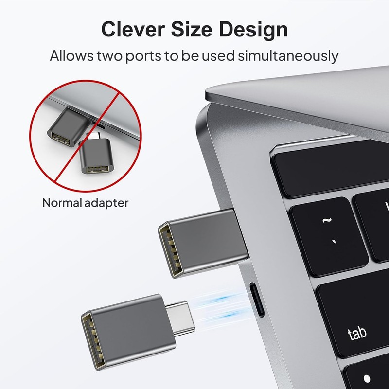 USB-C 3.0 Male to USB A Female Adapter Converter OTG Type C Android Phone lot gallery
