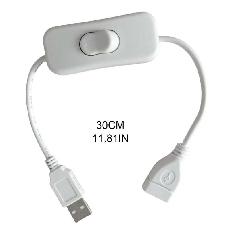 USB 2.0 to USB 2.0 Charging Cable USB Power Supply Cord 30M 4Core Wire 30CM gallery