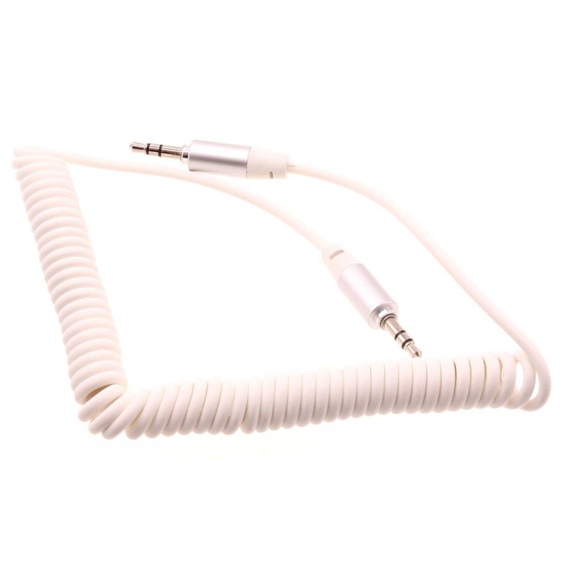 3.5mm Aux Cable Adapter Car Stereo Aux-in Audio Cord Speaker for Smartphones