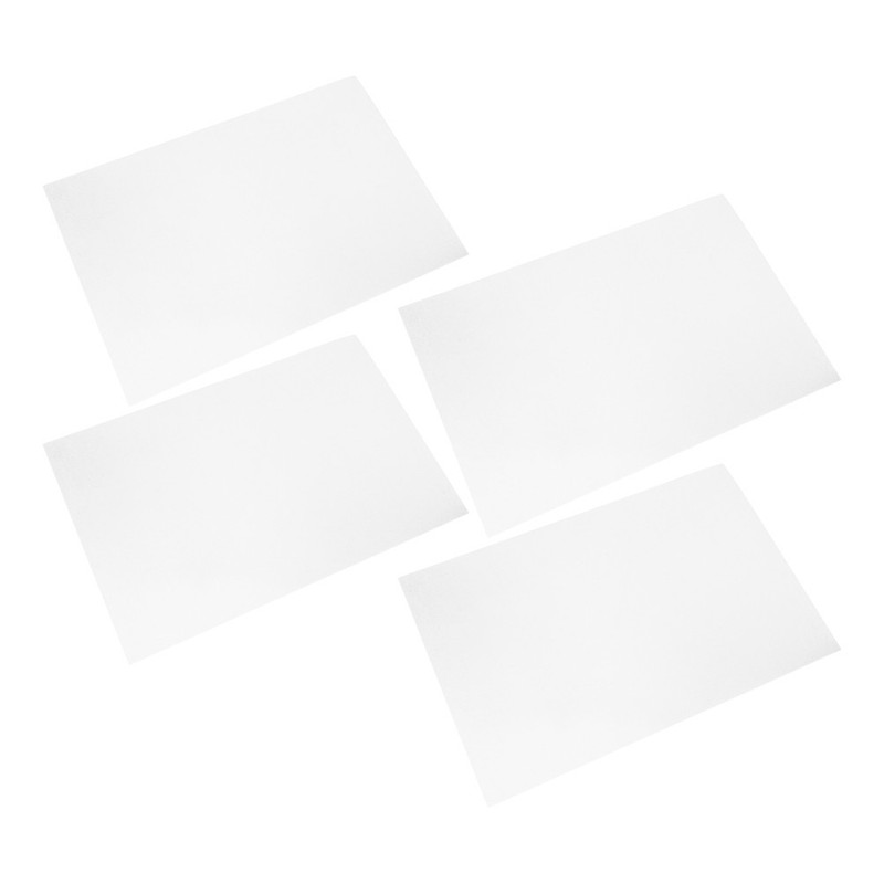 4Pcs White Sublimation Aluminum Blanks for Industrial Custom Metal Sign Printing gallery