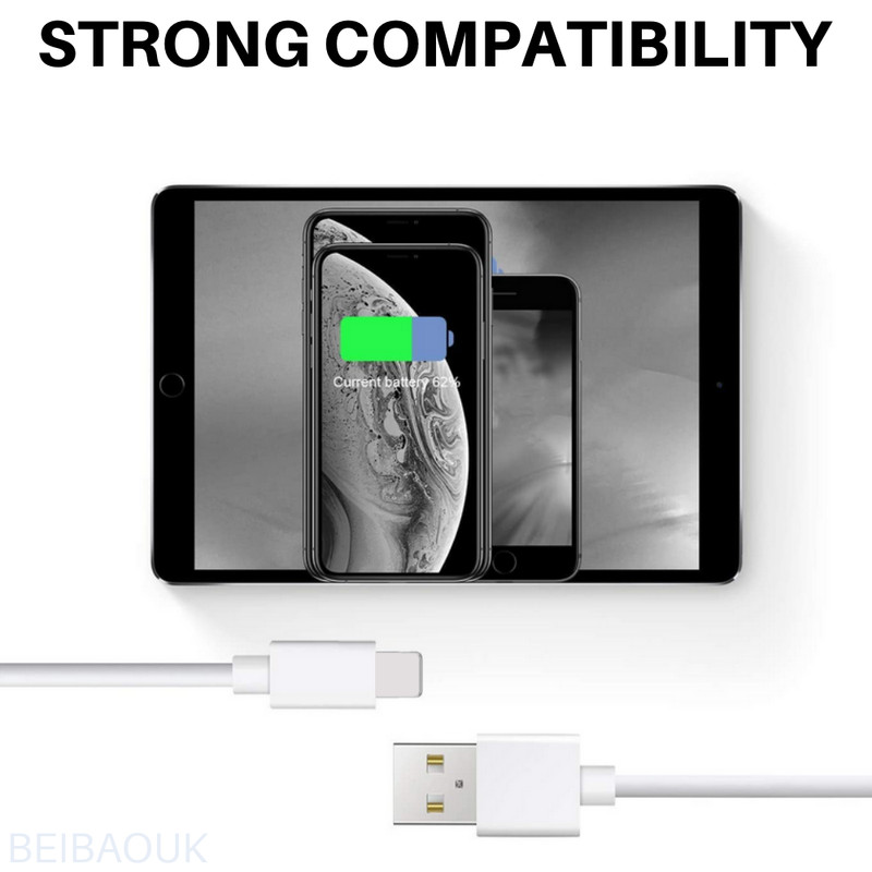 Wholesale USB Cable Heavy Duty Lot For Apple iPhone 13 12 11 X Charger Data Cord gallery