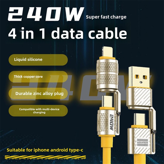 240W Supe Fast Charging USB Type C Wall Charger For Samsung iPhone Android Phone gallery