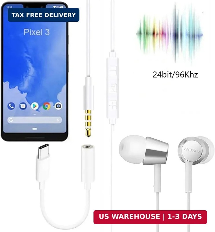 USB C to 3.5mm Headphone Jack Adapter Compatible with Pixel 6 5 4 3 2 XL, iPhone gallery