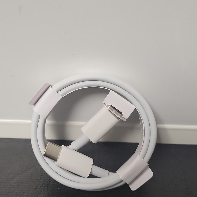 Apple USB-C to C Fast Charge Charging & Data Sync Cable 1m White