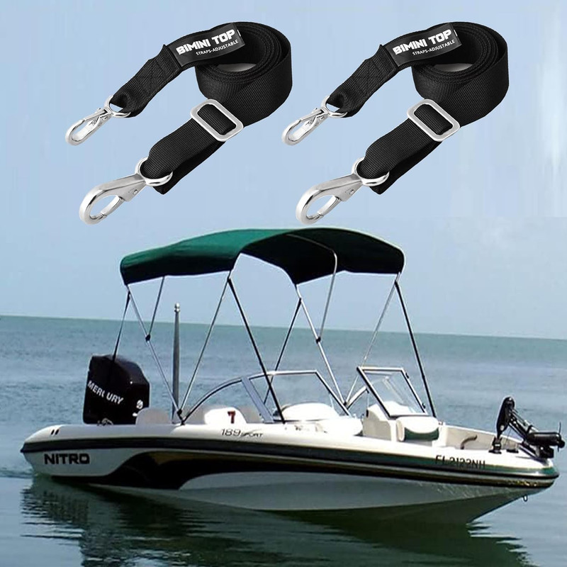 Adjustable Bimini Top Straps,Boat Awning Webbing Strap with Stainless Stee Snap gallery