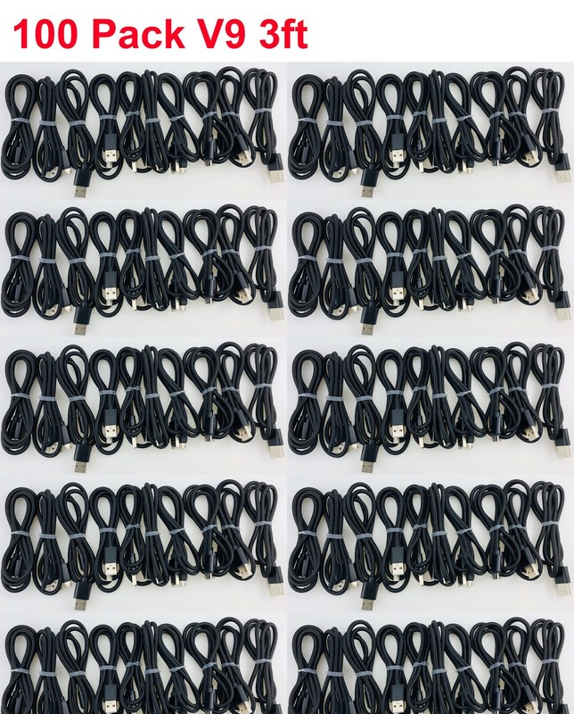 Wholesale Lot Micro USB Charger Fast Charging Cable Cord For Android Cell Phone