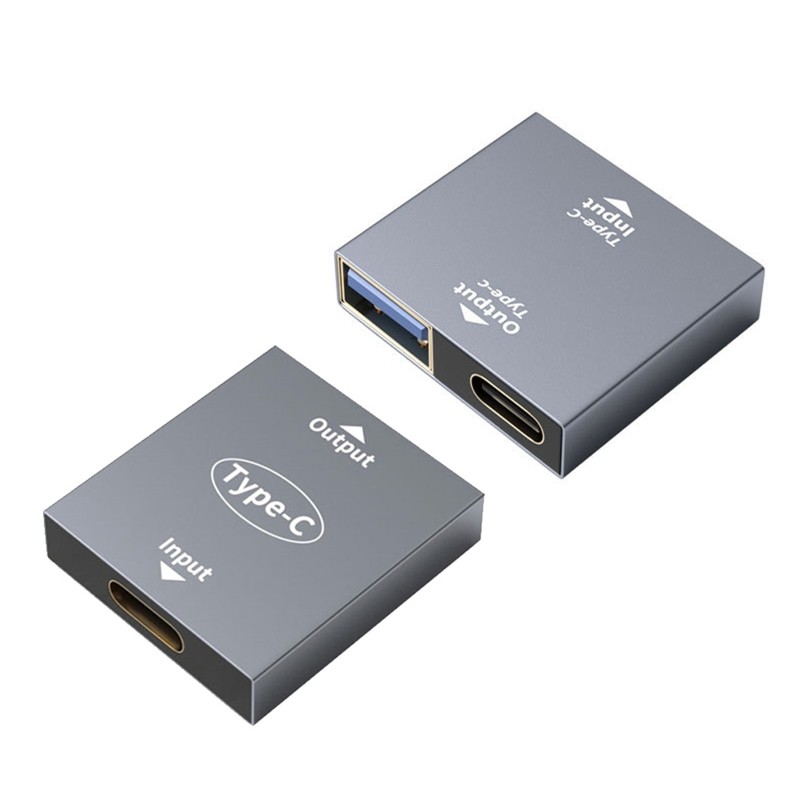 USB C Female to USB C + USB 3.0 Female Convtertor for Smartphone Tablet gallery