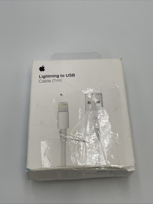 Genuine Apple 1M (3.3′) USB to Lightning Charging Cable A1480 (MXLY2AM/A)