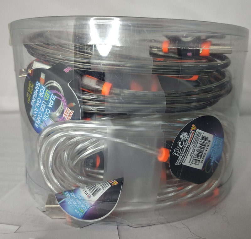 Zupa Coil Light up Galaxy Samsung USB Cable Bucket gallery