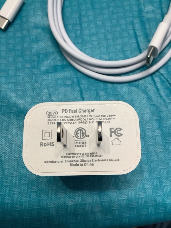 Original 30W USB-C Fast Charger For iPhone 17 16 For Samsung Universal Cable (2) gallery