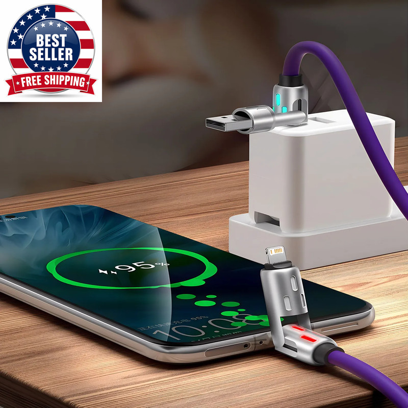 4-IN-1 240W USB Type C to USB C Cable PD Fast Charger Wire for Iphone 16 Pro Max gallery