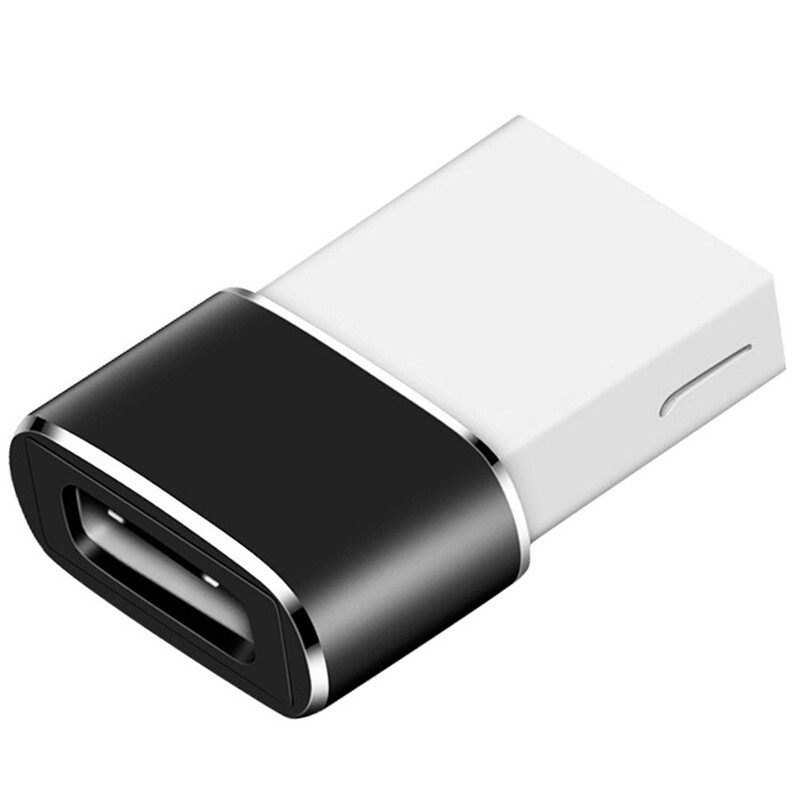 1/2/5Pcs Portable Type-C Female to USB Male Cable Adapter Connecter Converter D