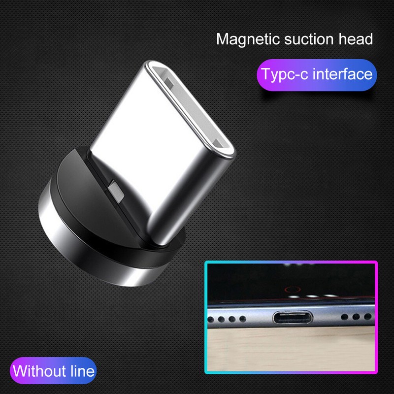 9pcs USB cable 360°Rotating Magnetic Tips Magnetic Charging Plug gallery